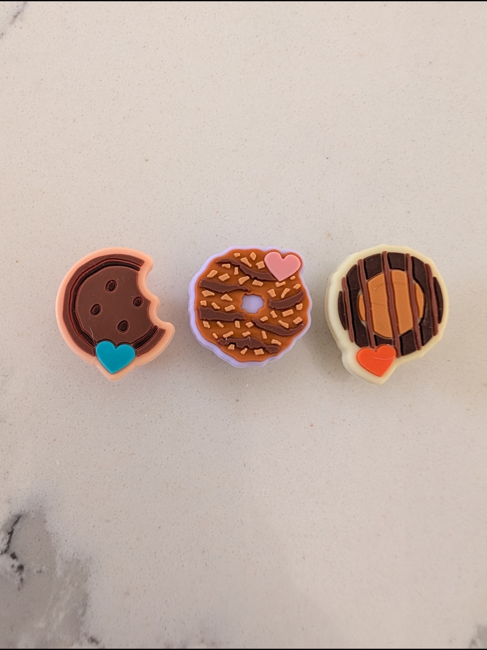 Girl Scout Cookie Shoe Charms Bundle Of 3 New